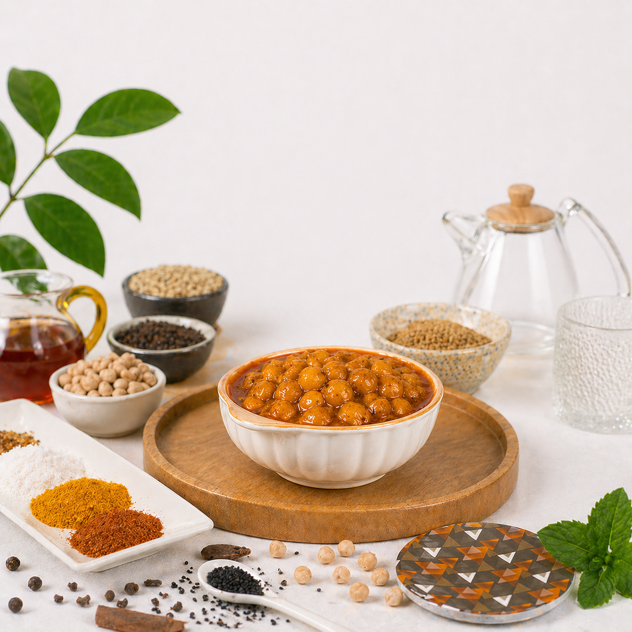 Chickpea Pickle (Chana Achar)