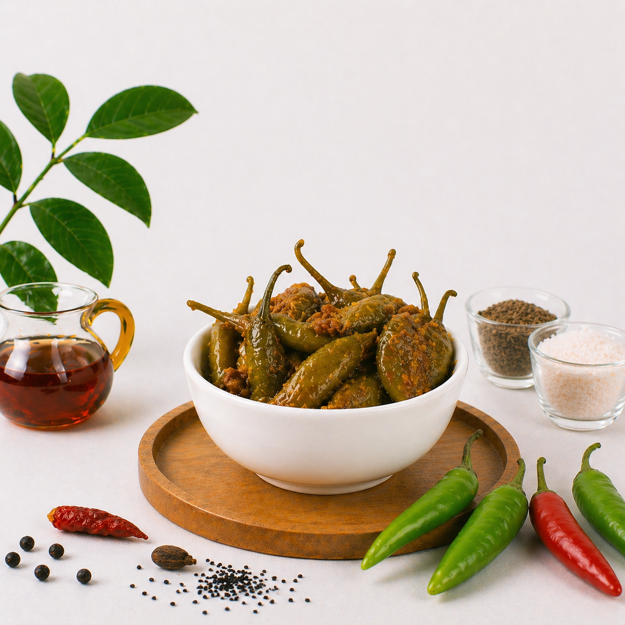 Hari Mirch Pickle – Spicy & Bold Traditional Flavor