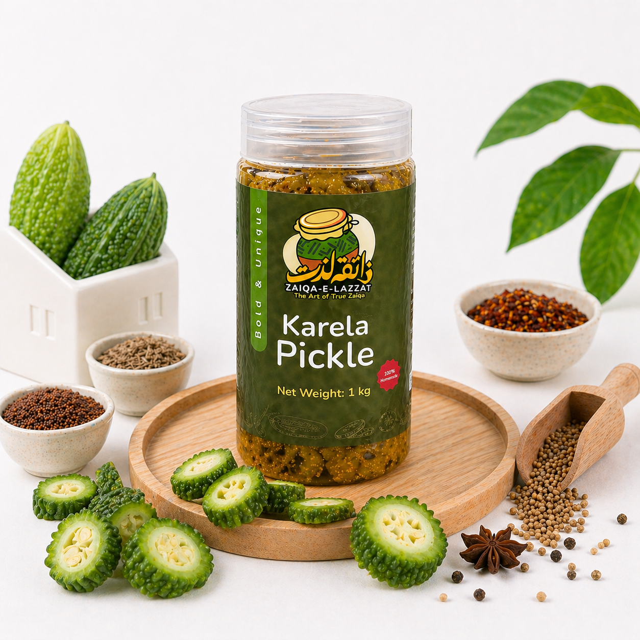 Karela Pickle – Bold & Spicy Traditional Flavor