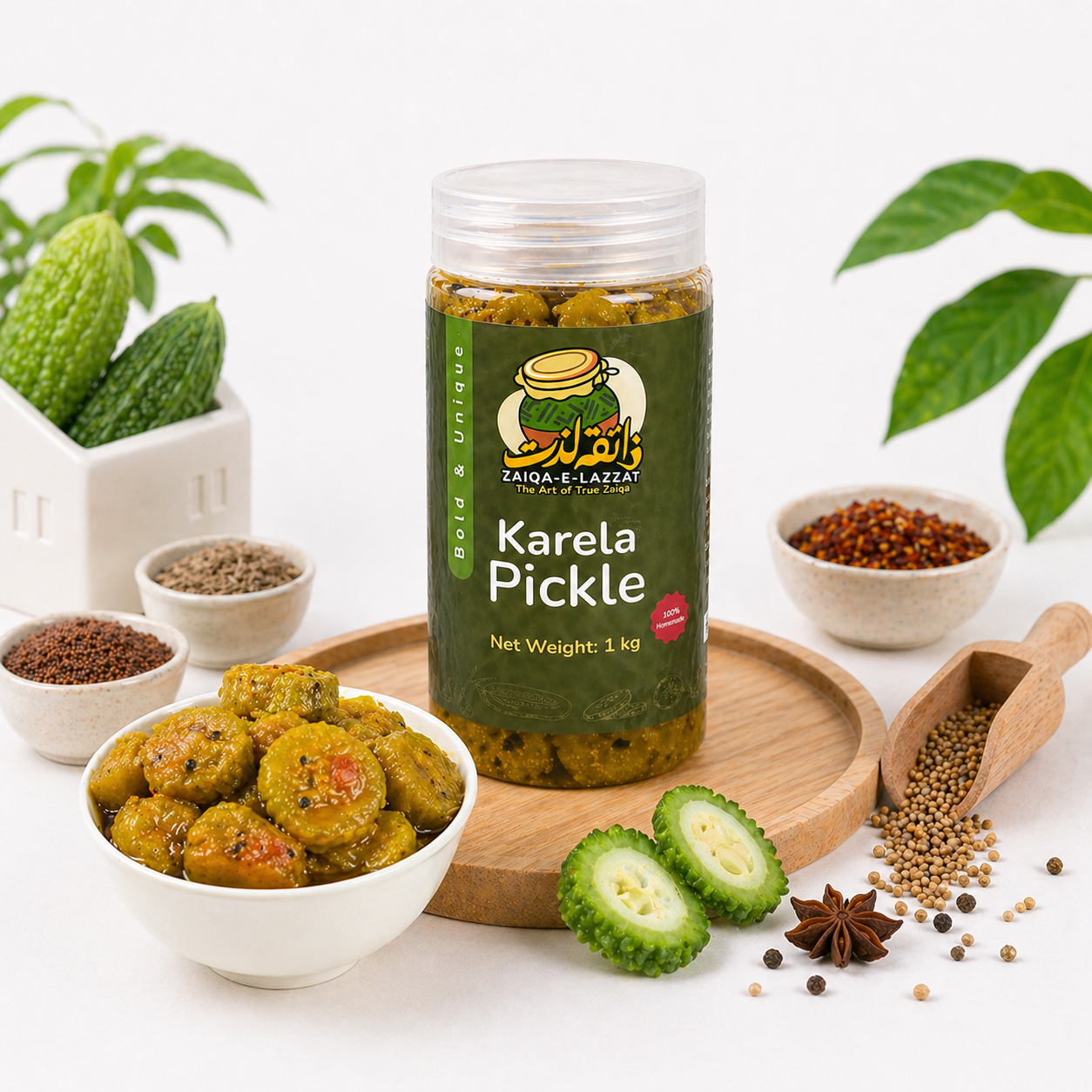 Karela Pickle – Bold & Spicy Traditional Flavor