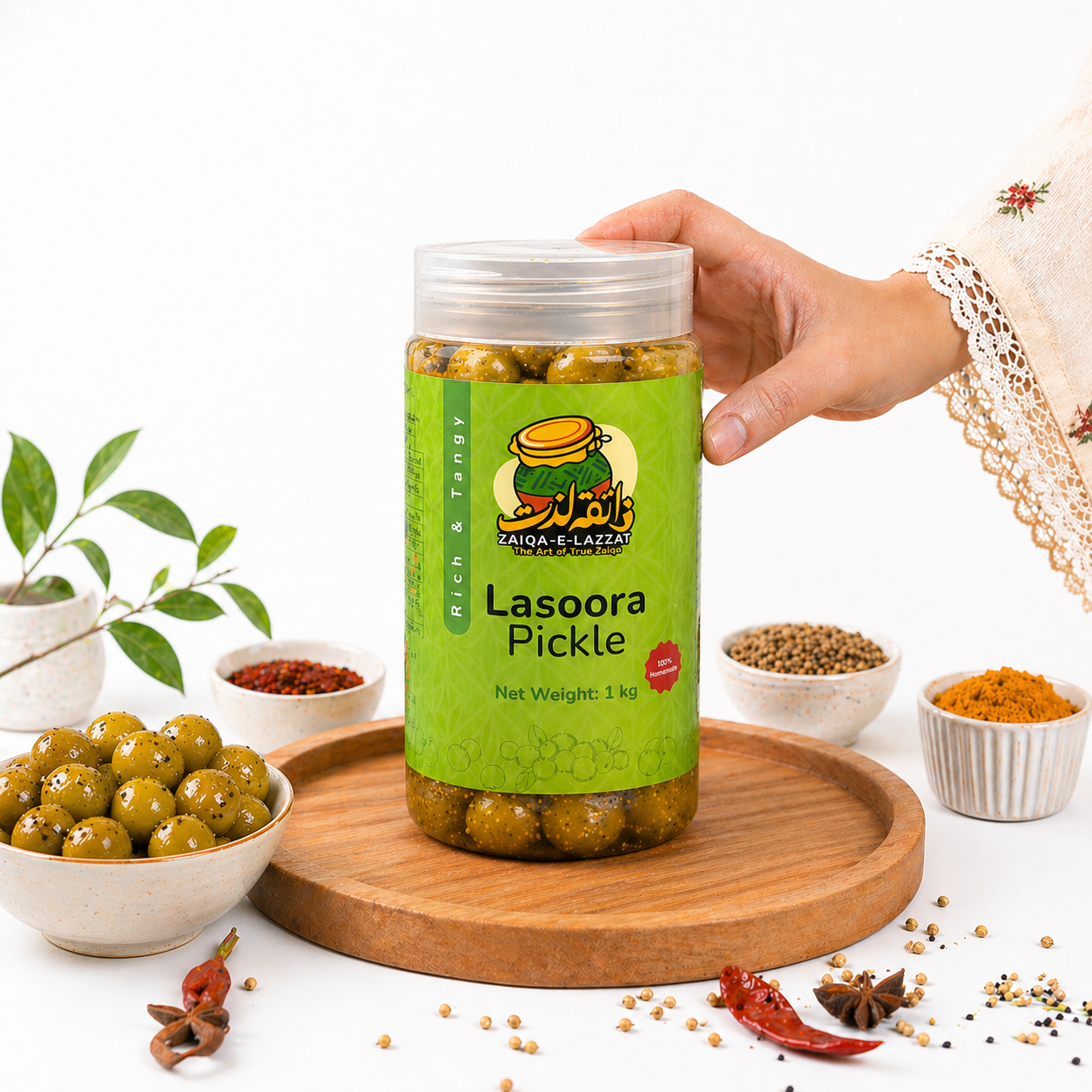 Lasoora Pickle – Tart & Tangy Traditional Flavor