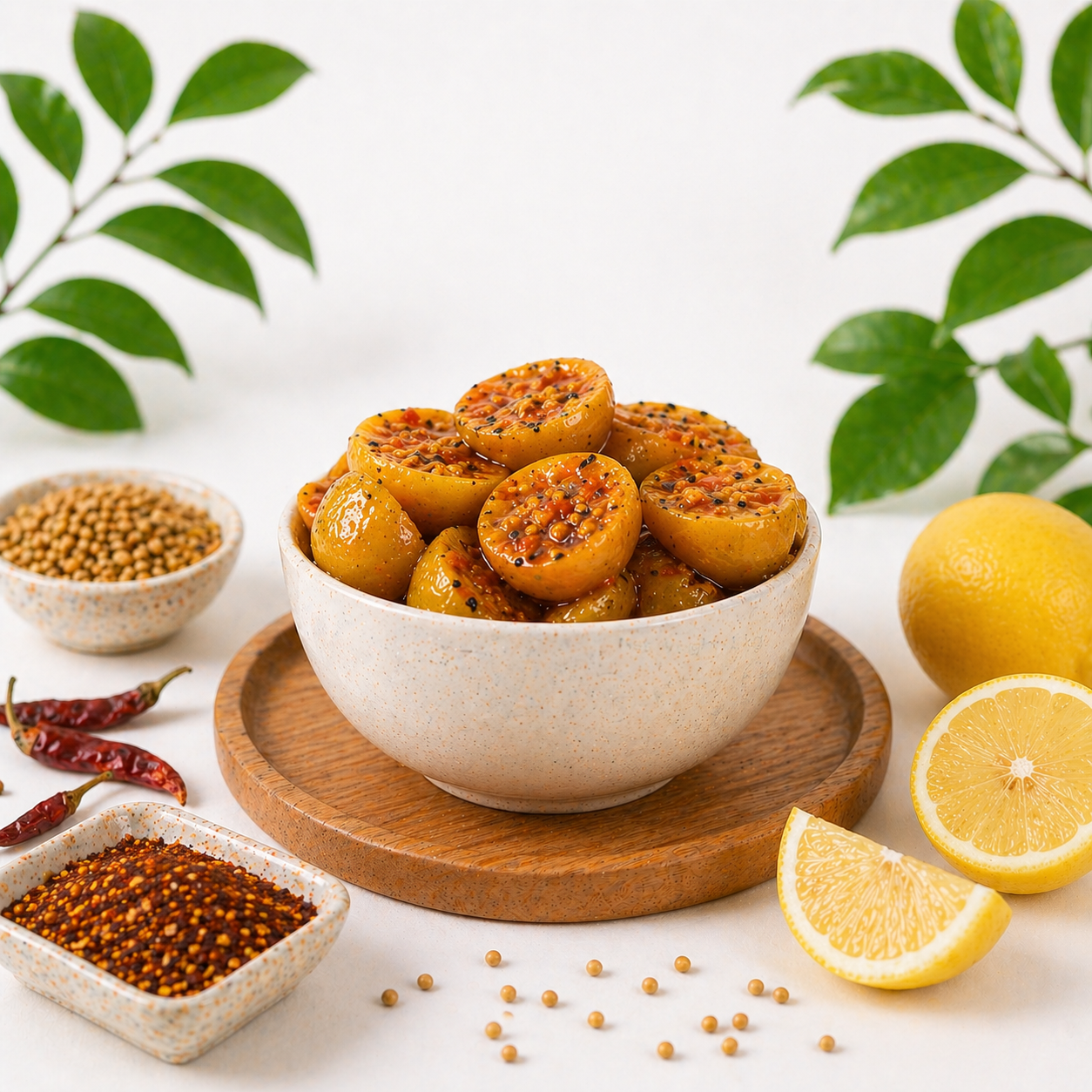 Lemon Pickle – Traditional Homemade Tangy Flavor