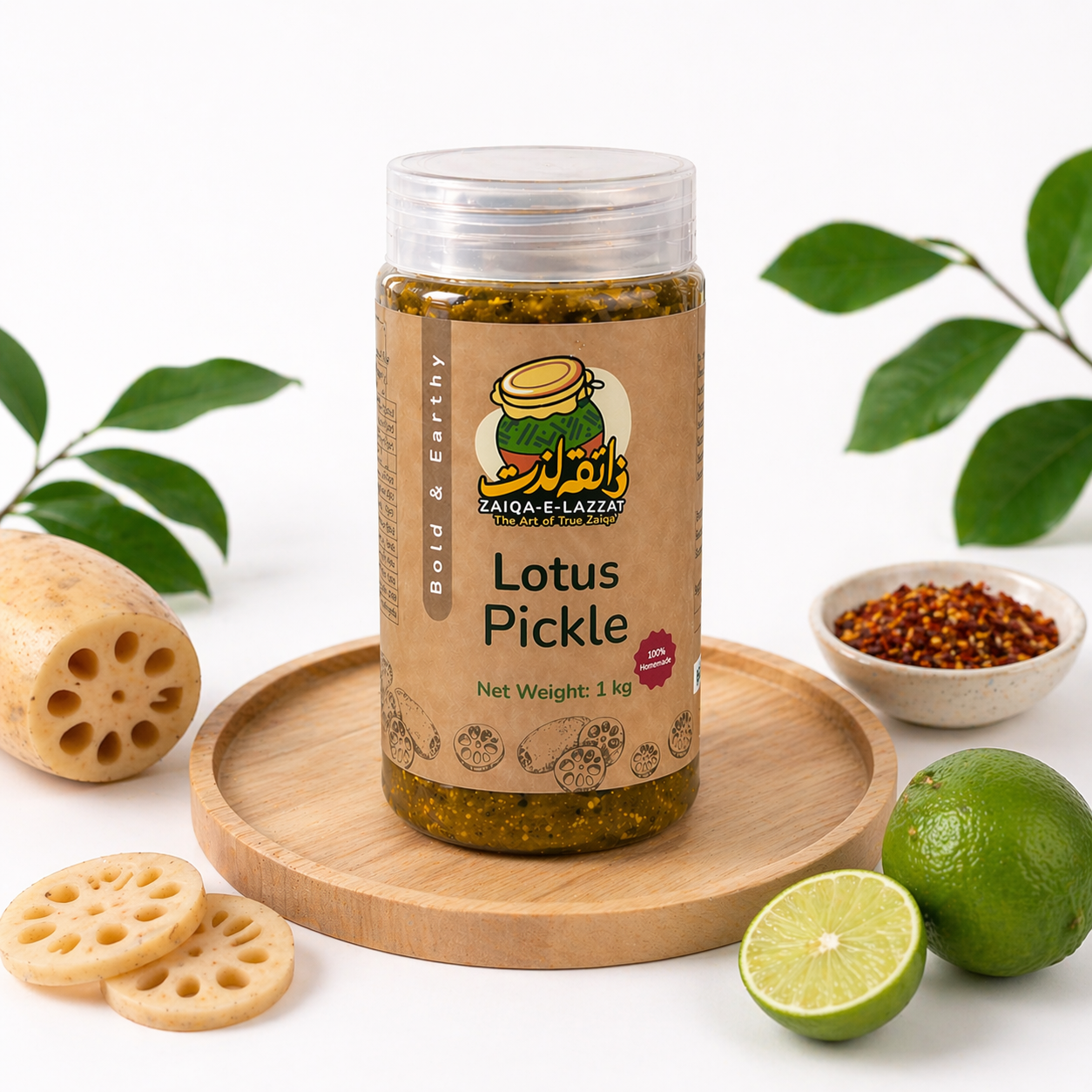 Lotus Pickle – Beh Crunchy & Rich Traditional Flavor
