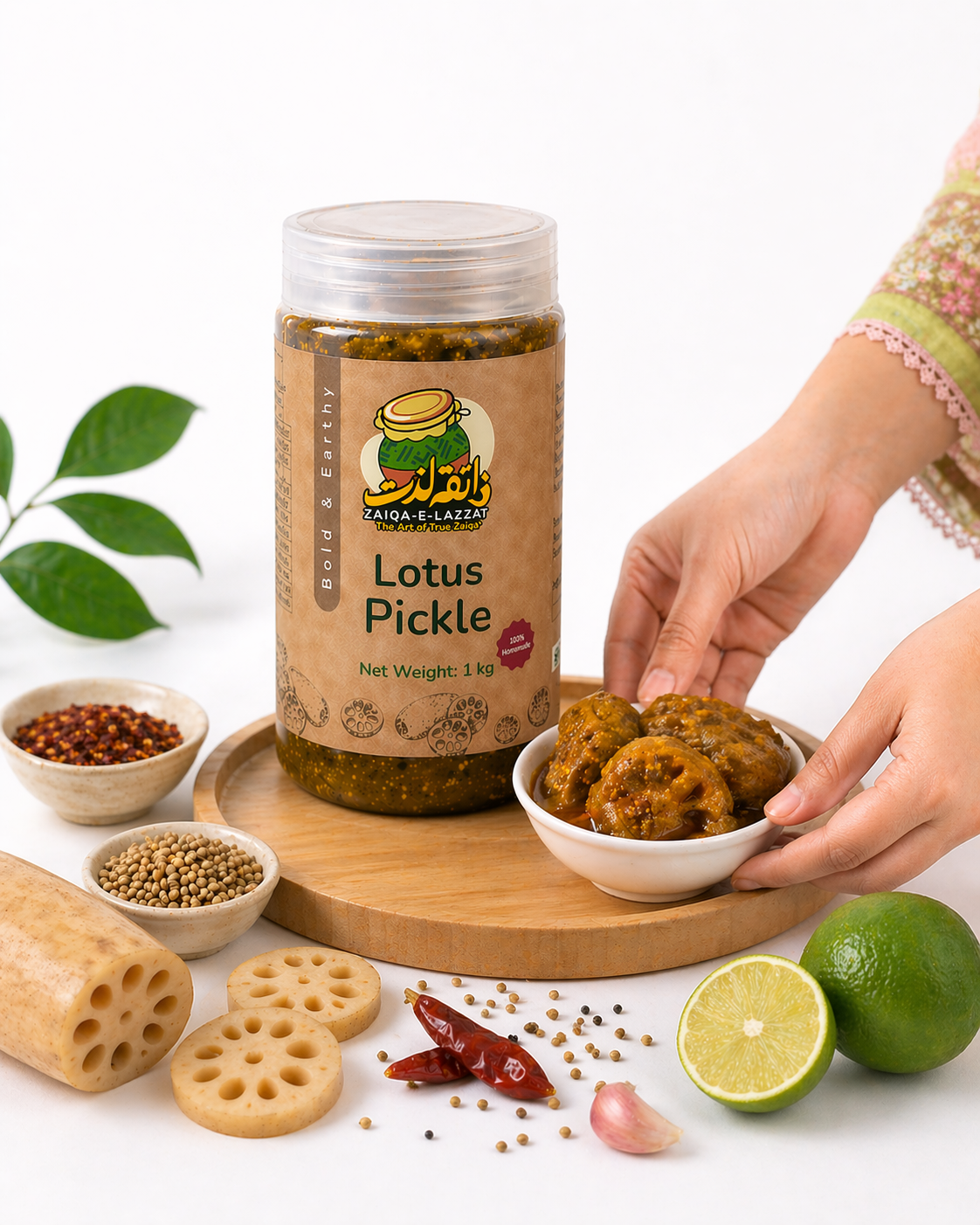 Lotus Pickle – Beh Crunchy & Rich Traditional Flavor