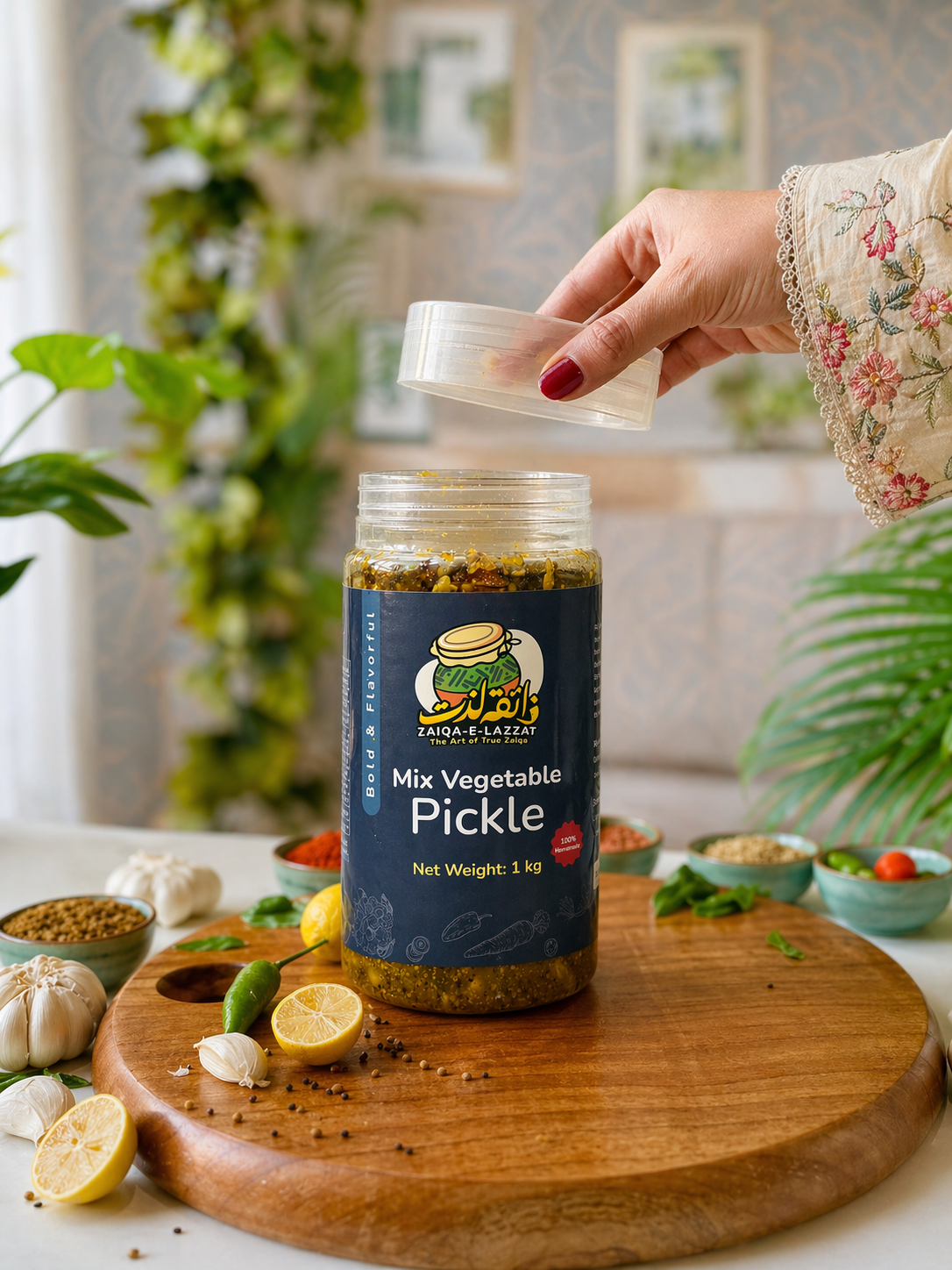 Mixed Vegetable Pickle – Crunchy & Bold Desi Flavor