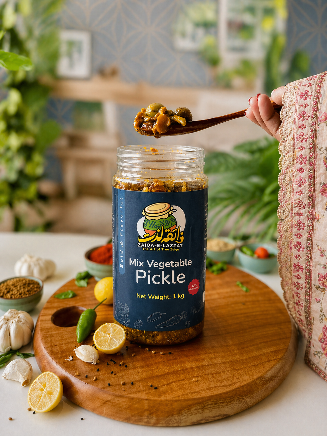 Mixed Vegetable Pickle – Crunchy & Bold Desi Flavor