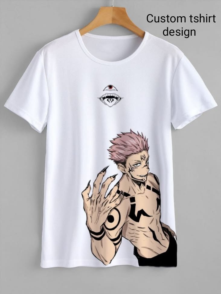 Cursed King Anime Graphic T-Shirt